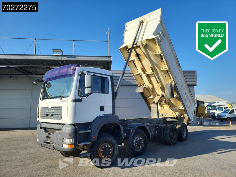 MAN TGA 41.430 8X6 23m3 Manual Big-Axle Steel suspension Euro 3 - Kipper vrachtwagen: afbeelding 1 MAN TGA 41.430 8X6 23m3 Manual Big-Axle Steel suspension Euro 3 - Kipper vrachtwagen: afbeelding 1