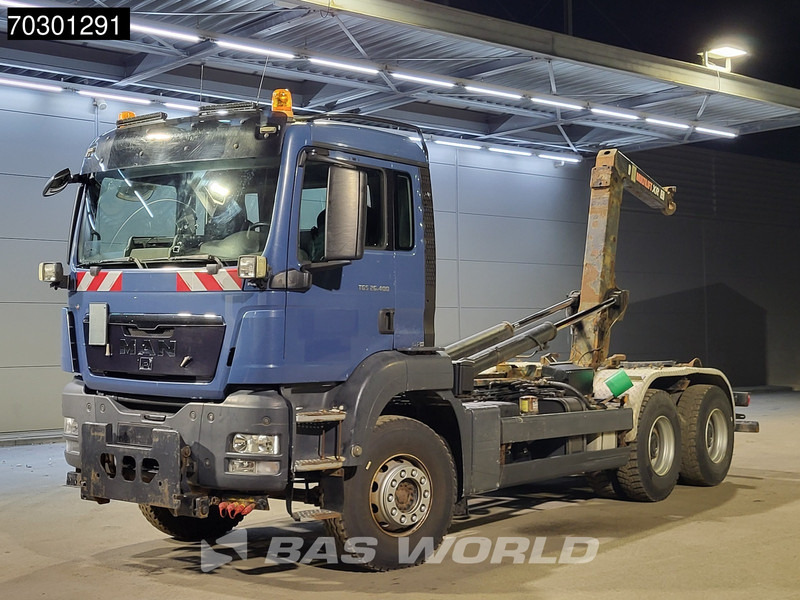 MAN TGS 26.400 6X4 Hiab XR21S56 Containersystem Automatic Euro 5 - Haakarmsysteem vrachtwagen: afbeelding 3 MAN TGS 26.400 6X4 Hiab XR21S56 Containersystem Automatic Euro 5 - Haakarmsysteem vrachtwagen: afbeelding 3