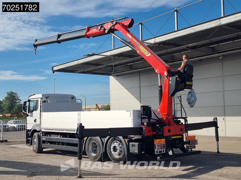 MAN TGS 26.440 6X2 NEW NL-Truck Palfinger PK20.501 L TEC3 Kran Baustoff Lift-Lenk Asche - Vrachtwagen met open laadbak, Kraanwagen: afbeelding 2 MAN TGS 26.440 6X2 NEW NL-Truck Palfinger PK20.501 L TEC3 Kran Baustoff Lift-Lenk Asche - Vrachtwagen met open laadbak, Kraanwagen: afbeelding 2