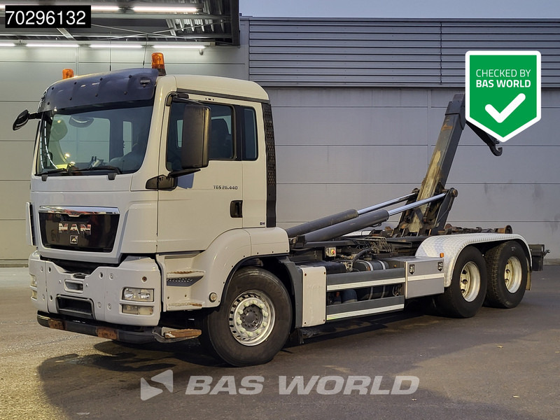 MAN TGS 26.440 6X4 ANG containersystem Retarder Manual Euro 5 - Haakarmsysteem vrachtwagen: afbeelding 1 MAN TGS 26.440 6X4 ANG containersystem Retarder Manual Euro 5 - Haakarmsysteem vrachtwagen: afbeelding 1
