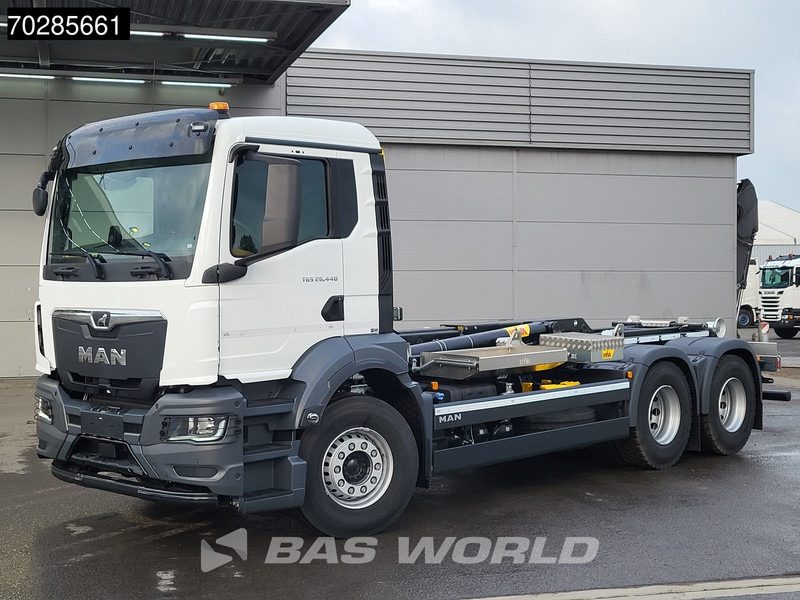 MAN TGS 26.440 6X4 NEW HYVA H20-60S Automatic Steelsuspension Euro 6 - Haakarmsysteem vrachtwagen: afbeelding 3 MAN TGS 26.440 6X4 NEW HYVA H20-60S Automatic Steelsuspension Euro 6 - Haakarmsysteem vrachtwagen: afbeelding 3