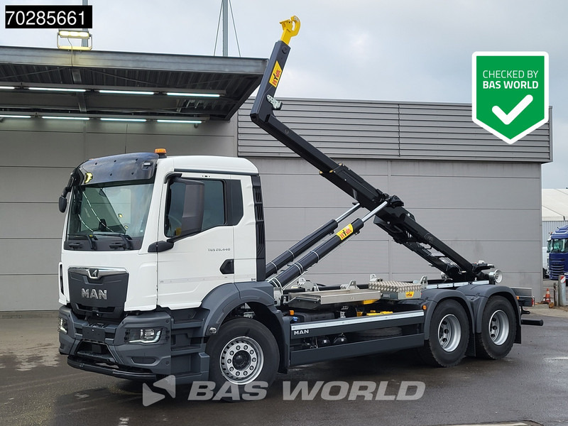 MAN TGS 26.440 6X4 NEW HYVA H20-60S Automatic Steelsuspension Euro 6 - Haakarmsysteem vrachtwagen: afbeelding 1 MAN TGS 26.440 6X4 NEW HYVA H20-60S Automatic Steelsuspension Euro 6 - Haakarmsysteem vrachtwagen: afbeelding 1