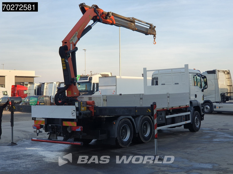 MAN TGS 26.440 6X4 Palfinger PK18002 EH Kran Crane Manual Remote Euro 5 - Vrachtwagen met open laadbak, Kraanwagen: afbeelding 3 MAN TGS 26.440 6X4 Palfinger PK18002 EH Kran Crane Manual Remote Euro 5 - Vrachtwagen met open laadbak, Kraanwagen: afbeelding 3