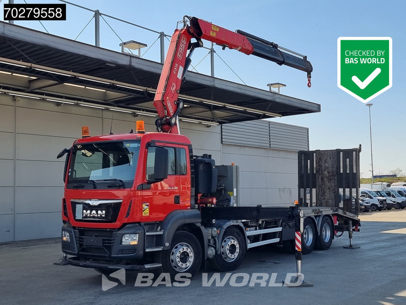 MAN TGS 35.360 8X4 Fassi F315A.2.22 E-Dynamic Remote Crane Kran Euro 6 - Containertransporter/ Wissellaadbak vrachtwagen, Kraanwagen: afbeelding 1 MAN TGS 35.360 8X4 Fassi F315A.2.22 E-Dynamic Remote Crane Kran Euro 6 - Containertransporter/ Wissellaadbak vrachtwagen, Kraanwagen: afbeelding 1