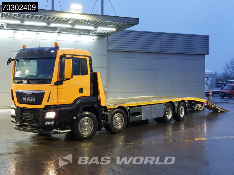 MAN TGS 35.400 8X2 Machine transporter Hydraulic Ramps Winch Lift+Steering Axle Euro 6 - Autovrachtwagen vrachtwagen: afbeelding 2 MAN TGS 35.400 8X2 Machine transporter Hydraulic Ramps Winch Lift+Steering Axle Euro 6 - Autovrachtwagen vrachtwagen: afbeelding 2
