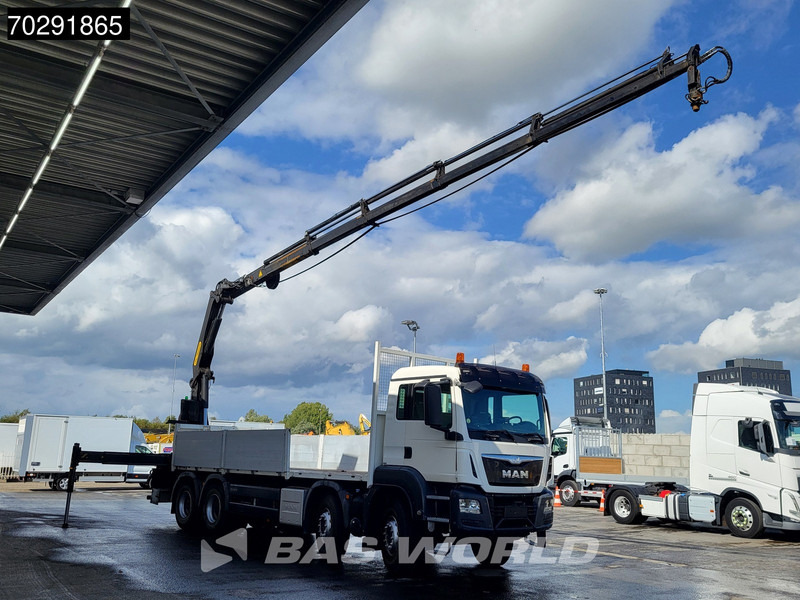 MAN TGS 35.400 8X4 Palfinger PK23002 SH Big-Axle Euro 6 - Vrachtwagen met open laadbak, Kraanwagen: afbeelding 3 MAN TGS 35.400 8X4 Palfinger PK23002 SH Big-Axle Euro 6 - Vrachtwagen met open laadbak, Kraanwagen: afbeelding 3