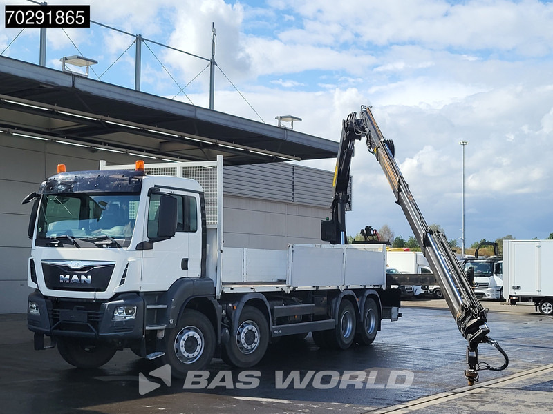 MAN TGS 35.400 8X4 Palfinger PK23002 SH Kran Crane Big-Axle Euro 6 - Vrachtwagen met open laadbak, Kraanwagen: afbeelding 5 MAN TGS 35.400 8X4 Palfinger PK23002 SH Kran Crane Big-Axle Euro 6 - Vrachtwagen met open laadbak, Kraanwagen: afbeelding 5