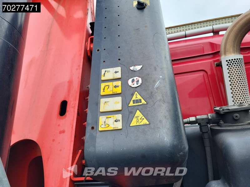 Vrachtwagen met open laadbak, Kraanwagen MAN TGS 35.480 8X4 Fassi F800BXP.28 Kran Crane Hydrodrive Lift-Lenkachse Euro 4: afbeelding 14