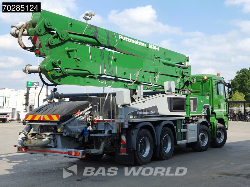 MAN TGS 37.460 8X4 Putzmeister M36-4 Pump Manual Big-Axle Steelsuspension Navi Euro 6 - Betonpomp: afbeelding 5 MAN TGS 37.460 8X4 Putzmeister M36-4 Pump Manual Big-Axle Steelsuspension Navi Euro 6 - Betonpomp: afbeelding 5
