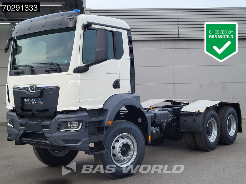 MAN TGS 40.400 6X4 NEW 6x4 chassis PTO Preparation Steelsuspension Big-Axle Automatic Euro 2 - Chassis vrachtwagen: afbeelding 1 MAN TGS 40.400 6X4 NEW 6x4 chassis PTO Preparation Steelsuspension Big-Axle Automatic Euro 2 - Chassis vrachtwagen: afbeelding 1