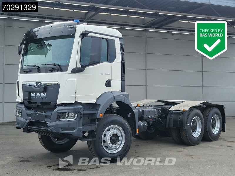 MAN TGS 40.400 6X4 NEW 6x4 chassis PTO Preparation Steelsuspension Big-Axle Automatic Euro 2 - Chassis vrachtwagen: afbeelding 1 MAN TGS 40.400 6X4 NEW 6x4 chassis PTO Preparation Steelsuspension Big-Axle Automatic Euro 2 - Chassis vrachtwagen: afbeelding 1