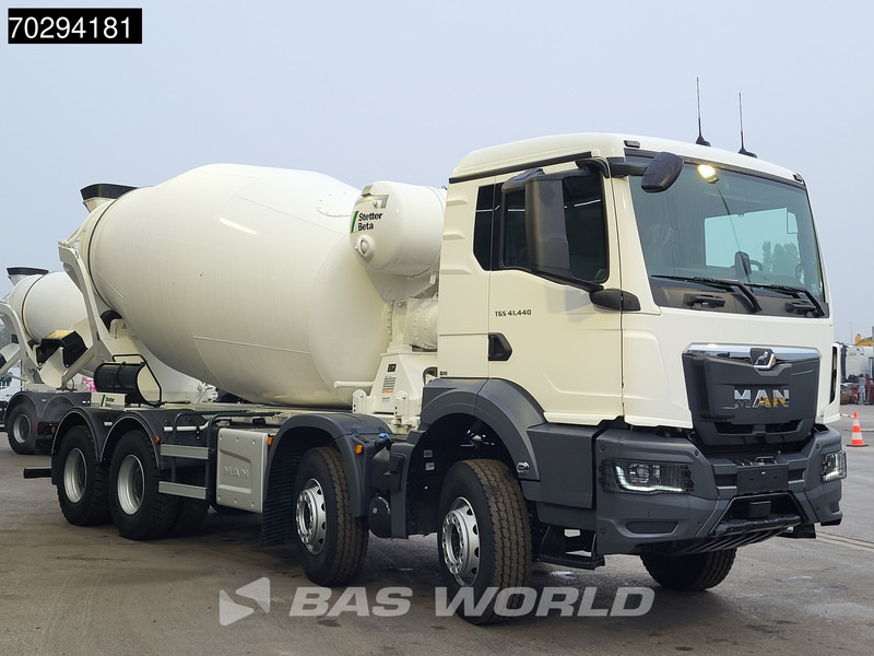 Nieuw Betonmixer MAN TGS 41.440 8X4 New! 12m3 Stetter Mixer Big-Axle Steelsuspension Automatic Euro 6: afbeelding 16 Nieuw Betonmixer MAN TGS 41.440 8X4 New! 12m3 Stetter Mixer Big-Axle Steelsuspension Automatic Euro 6: afbeelding 16