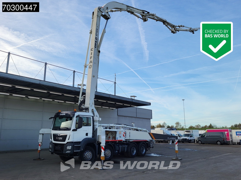 MAN TGS 41.460 8X4 CIFA K40C-PU1607 Pump 935hours! Big-Axle Steelsuspension Euro 6 - Betonpomp: afbeelding 1 MAN TGS 41.460 8X4 CIFA K40C-PU1607 Pump 935hours! Big-Axle Steelsuspension Euro 6 - Betonpomp: afbeelding 1