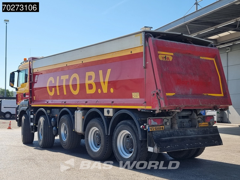 Kipper vrachtwagen MAN TGS 41.480 10X8 NL-Truck BigAxle 10x8 22m3 Tipper Navi Euro 6: afbeelding 7