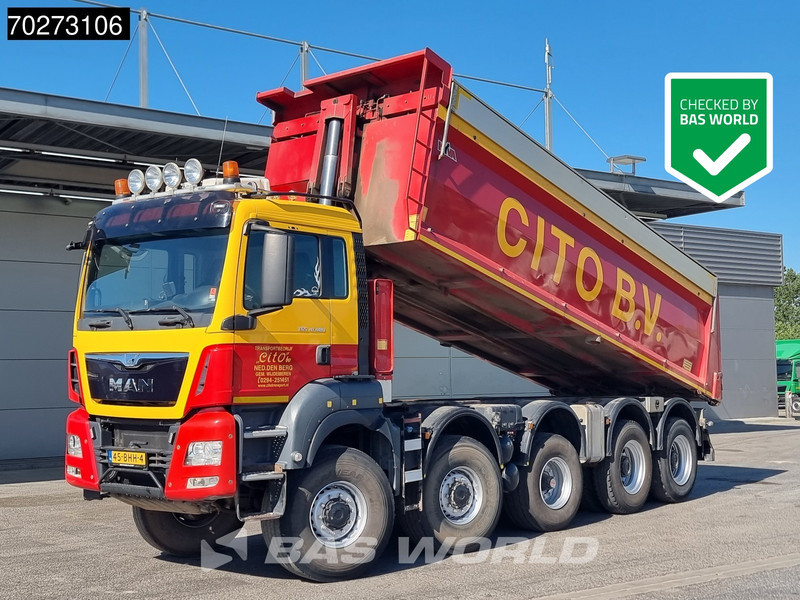 MAN TGS 41.480 10X8 NL-Truck BigAxle 10x8 22m3 Tipper Navi Euro 6 - Kipper vrachtwagen: afbeelding 1 MAN TGS 41.480 10X8 NL-Truck BigAxle 10x8 22m3 Tipper Navi Euro 6 - Kipper vrachtwagen: afbeelding 1