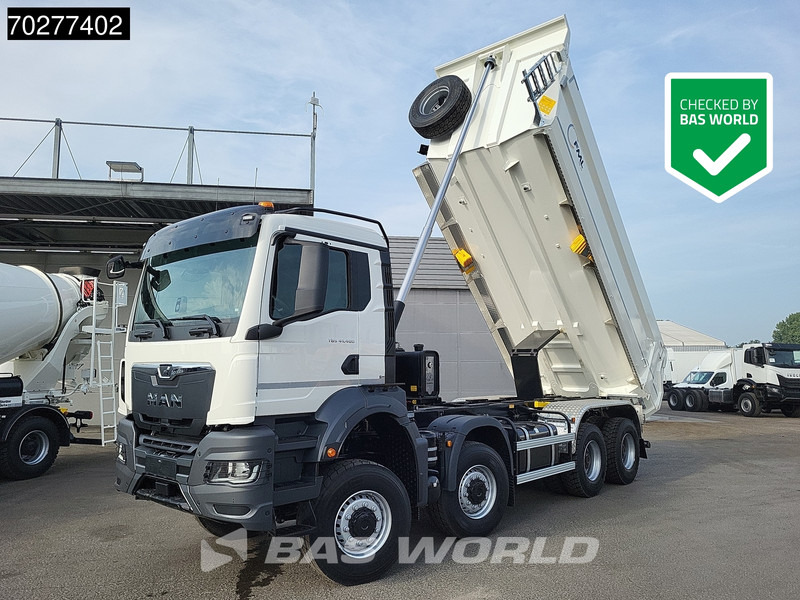 MAN TGS 41.480 8X8 NEW! 8x8 21m3 KH Kipper Steelsuspension Automatic Euro 6 - Kipper vrachtwagen: afbeelding 1 MAN TGS 41.480 8X8 NEW! 8x8 21m3 KH Kipper Steelsuspension Automatic Euro 6 - Kipper vrachtwagen: afbeelding 1