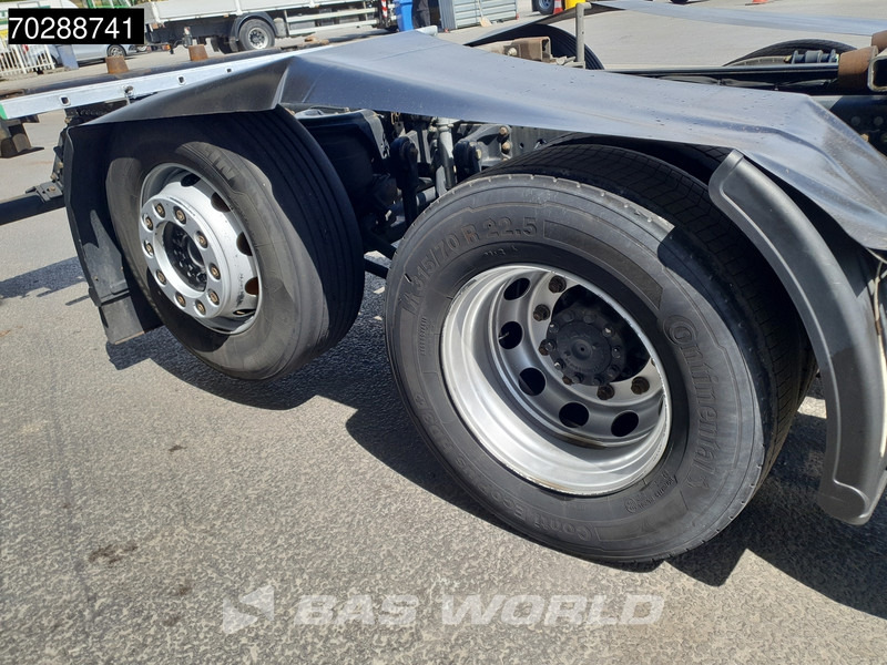 Containertransporter/ Wissellaadbak vrachtwagen MAN TGX 26.470 6X2 BDF Retarder Liftachse LED Euro 6: afbeelding 11