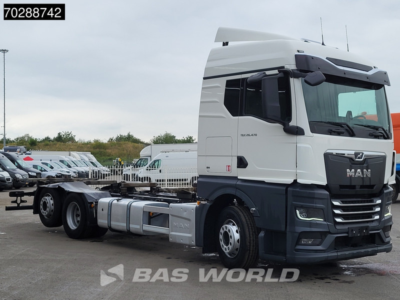 MAN TGX 26.470 6X2 Retarder BDF Standairco Lift-Axle Automatic LED Euro 6 - Containertransporter/ Wissellaadbak vrachtwagen: afbeelding 3 MAN TGX 26.470 6X2 Retarder BDF Standairco Lift-Axle Automatic LED Euro 6 - Containertransporter/ Wissellaadbak vrachtwagen: afbeelding 3