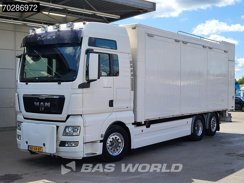 MAN TGX 26.480 TGX 6X2 NL-Truck BDF HorseTransport Lift+steering axle Standklima Automatic Xenon Alcoa´s Euro 5 - Containertransporter/ Wissellaadbak vrachtwagen: afbeelding 5 MAN TGX 26.480 TGX 6X2 NL-Truck BDF HorseTransport Lift+steering axle Standklima Automatic Xenon Alcoa´s Euro 5 - Containertransporter/ Wissellaadbak vrachtwagen: afbeelding 5