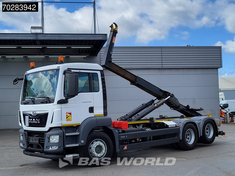 MAN TGX 28.460 6X2 20tons Marrel hooklift Lift axle Automatic Euro 6 - Haakarmsysteem vrachtwagen: afbeelding 2 MAN TGX 28.460 6X2 20tons Marrel hooklift Lift axle Automatic Euro 6 - Haakarmsysteem vrachtwagen: afbeelding 2