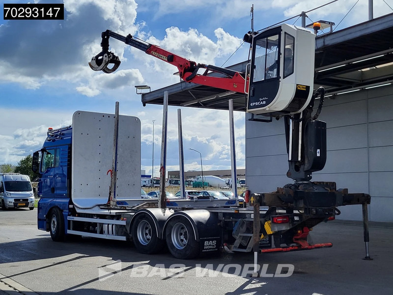 MAN TGX 33.580 TGX 6X4 Palfinger Epsilon Wood crane Holztransport Retarder Navi Xenon Euro 6 - Houttransport, Kraanwagen: afbeelding 2 MAN TGX 33.580 TGX 6X4 Palfinger Epsilon Wood crane Holztransport Retarder Navi Xenon Euro 6 - Houttransport, Kraanwagen: afbeelding 2