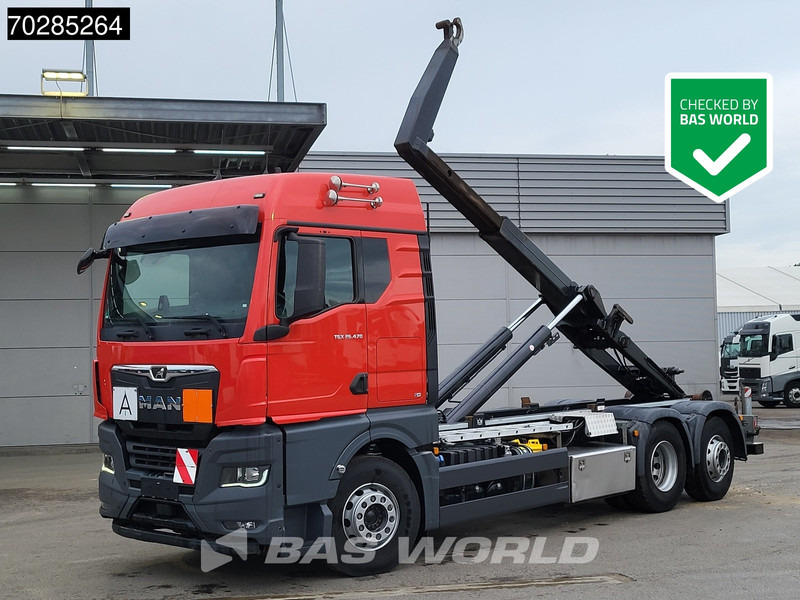 MAN TGX26.470 TGX 6X2 21 Tonnes VDL hooklift ADR Retarder Lift+Lenkachse ACC Navi Euro 6 - Haakarmsysteem vrachtwagen: afbeelding 1 MAN TGX26.470 TGX 6X2 21 Tonnes VDL hooklift ADR Retarder Lift+Lenkachse ACC Navi Euro 6 - Haakarmsysteem vrachtwagen: afbeelding 1