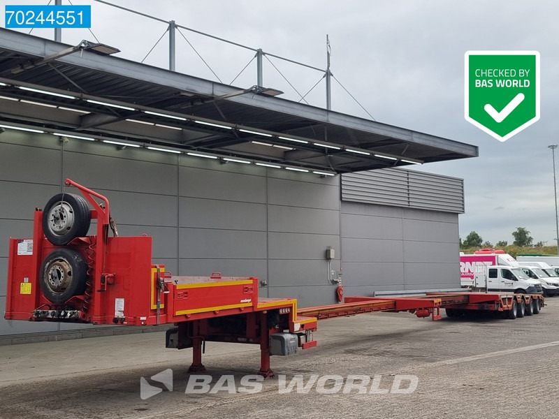 MEUSBURGER MTS-4 2xAusziehbar bis 21M Lift + 4xLenkachse - Dieplader oplegger: afbeelding 2 MEUSBURGER MTS-4 2xAusziehbar bis 21M Lift + 4xLenkachse - Dieplader oplegger: afbeelding 2