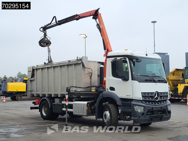 Mercedes-Benz Actros 1833 4X2 Palfinger PK7.501 SLD Kran Crane 17m3 tipper Big-Axle Euro 6 - Kipper vrachtwagen, Kraanwagen: afbeelding 3 Mercedes-Benz Actros 1833 4X2 Palfinger PK7.501 SLD Kran Crane 17m3 tipper Big-Axle Euro 6 - Kipper vrachtwagen, Kraanwagen: afbeelding 3