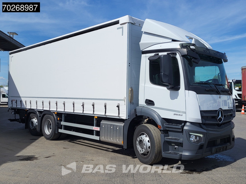 Mercedes-Benz Actros 2532 6X2 NEW 2000kg Ladebordwand Navi Lenkachse Euro 6 - Schuifzeilen vrachtwagen: afbeelding 3 Mercedes-Benz Actros 2532 6X2 NEW 2000kg Ladebordwand Navi Lenkachse Euro 6 - Schuifzeilen vrachtwagen: afbeelding 3