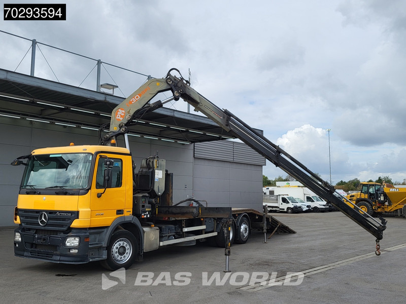 Mercedes-Benz Actros 2532 6X2 PM 30 T/M Crane Winch Remote Lift+Steering Axle 3-Pedals - Vrachtwagen met open laadbak, Kraanwagen: afbeelding 5 Mercedes-Benz Actros 2532 6X2 PM 30 T/M Crane Winch Remote Lift+Steering Axle 3-Pedals - Vrachtwagen met open laadbak, Kraanwagen: afbeelding 5