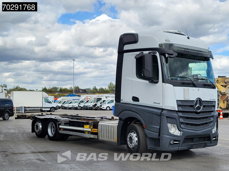 Mercedes-Benz Actros 2542 Actros 6X2 BDF Full air suspension BigSpace Standklima Automatic Euro 6 - Containertransporter/ Wissellaadbak vrachtwagen: afbeelding 3 Mercedes-Benz Actros 2542 Actros 6X2 BDF Full air suspension BigSpace Standklima Automatic Euro 6 - Containertransporter/ Wissellaadbak vrachtwagen: afbeelding 3