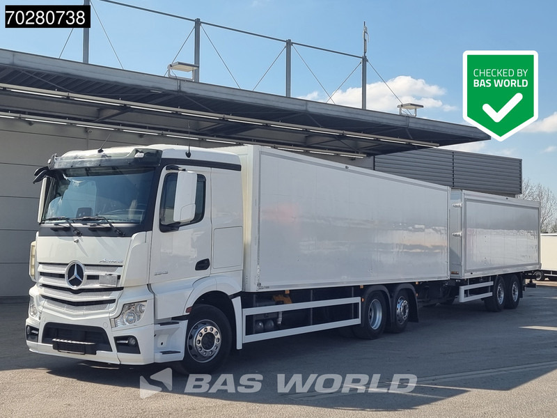Mercedes-Benz Actros 2543 6X2 Combi Retarder ACC Navi Ladebordwand 360°camera Euro 6 - Koelwagen vrachtwagen: afbeelding 1 Mercedes-Benz Actros 2543 6X2 Combi Retarder ACC Navi Ladebordwand 360°camera Euro 6 - Koelwagen vrachtwagen: afbeelding 1
