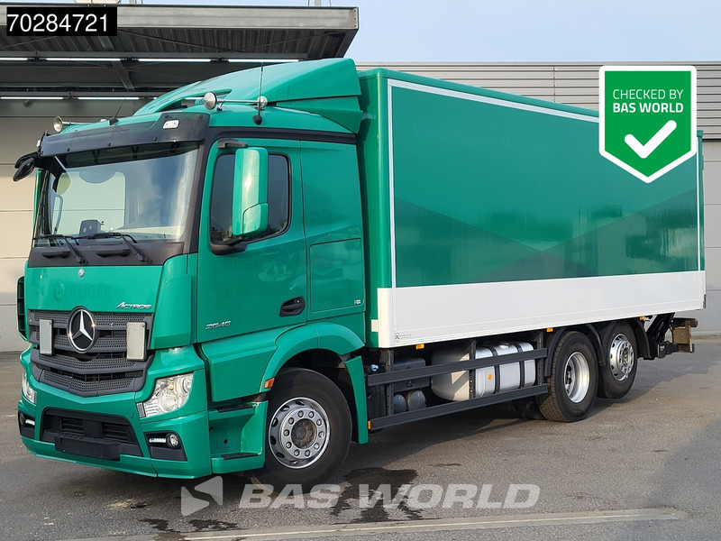 Mercedes-Benz Actros 2545 6X2 1500kg Ladebordwand Retarder Automatic Liftachse ACC Euro 6 - Bakwagen: afbeelding 1 Mercedes-Benz Actros 2545 6X2 1500kg Ladebordwand Retarder Automatic Liftachse ACC Euro 6 - Bakwagen: afbeelding 1