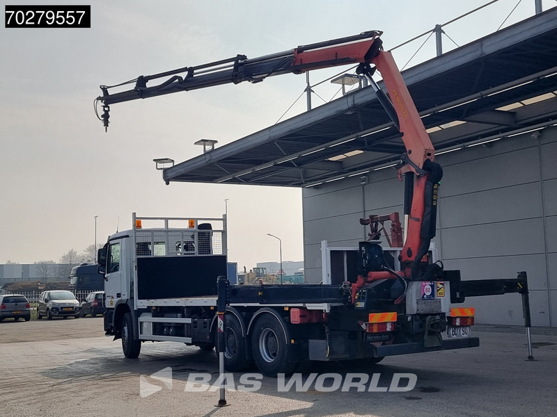 Mercedes-Benz Actros 2641 6X4 Palfinger PK18002-EH Remote Full Steel Euro 5 - Vrachtwagen met open laadbak, Kraanwagen: afbeelding 2 Mercedes-Benz Actros 2641 6X4 Palfinger PK18002-EH Remote Full Steel Euro 5 - Vrachtwagen met open laadbak, Kraanwagen: afbeelding 2