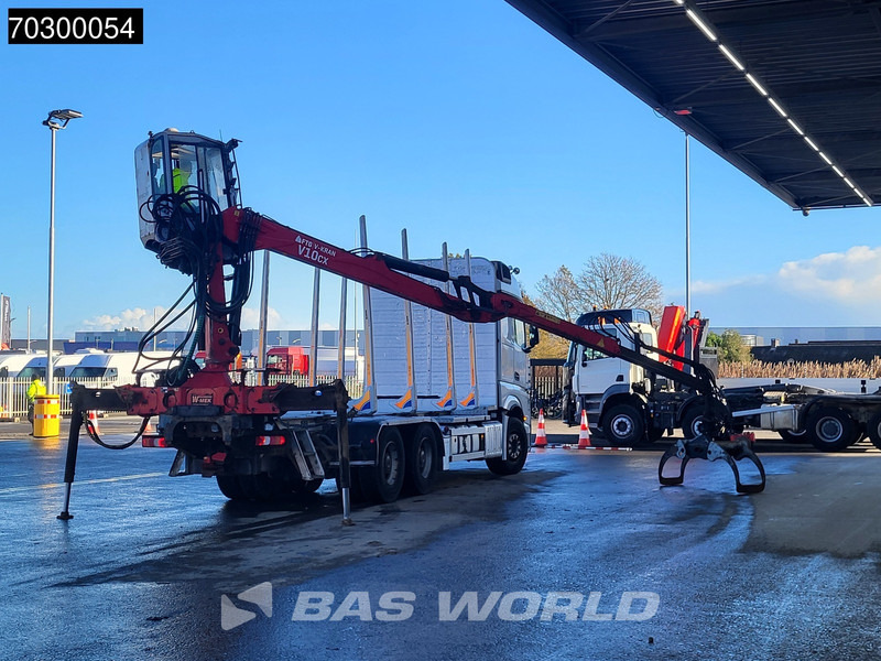 Mercedes-Benz Actros 2663 Actros 6X4 Timber truck FTG V10CX.81 wood crane Big-Axle Automatic Euro 6 - Houttransport, Kraanwagen: afbeelding 5 Mercedes-Benz Actros 2663 Actros 6X4 Timber truck FTG V10CX.81 wood crane Big-Axle Automatic Euro 6 - Houttransport, Kraanwagen: afbeelding 5