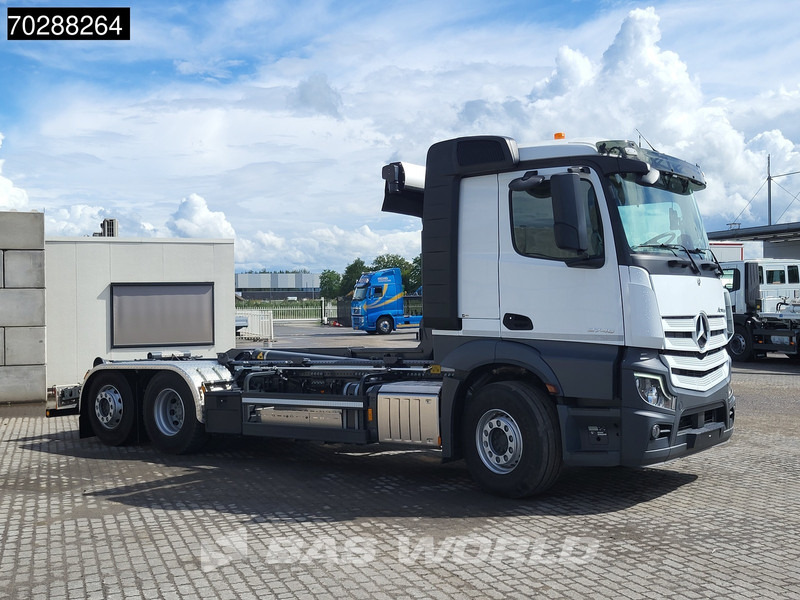 Haakarmsysteem vrachtwagen Mercedes-Benz Actros 2745 6X2 NEW! Meiller RS21-70 Hooklift Retarder Lift+Steering Axle PPC Navi: afbeelding 9