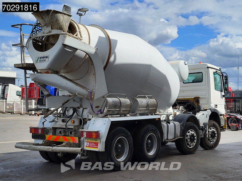 Mercedes-Benz Actros 3236 8X4 9M3 Stetter Mixer Big-Axle 3-Pedals Steelsuspension Euro 3 - Betonmixer: afbeelding 5 Mercedes-Benz Actros 3236 8X4 9M3 Stetter Mixer Big-Axle 3-Pedals Steelsuspension Euro 3 - Betonmixer: afbeelding 5
