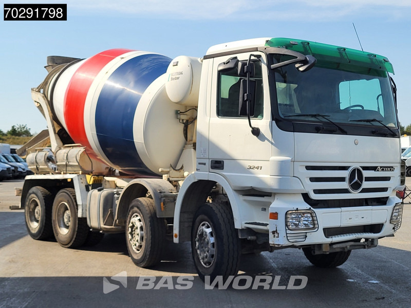 Mercedes-Benz Actros 3241 8X4 9m3 Stetter Mixer Big-Axle Steelsuspension Retarder Euro 5 - Betonmixer: afbeelding 3 Mercedes-Benz Actros 3241 8X4 9m3 Stetter Mixer Big-Axle Steelsuspension Retarder Euro 5 - Betonmixer: afbeelding 3