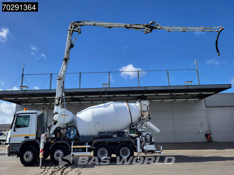 Mercedes-Benz Actros 3241 8X4 Cifa MK24.4Z Pompe+Mixer Retarder 3-Pedals Steelsuspension Big-Axle Euro 5 - Betonpomp: afbeelding 5 Mercedes-Benz Actros 3241 8X4 Cifa MK24.4Z Pompe+Mixer Retarder 3-Pedals Steelsuspension Big-Axle Euro 5 - Betonpomp: afbeelding 5