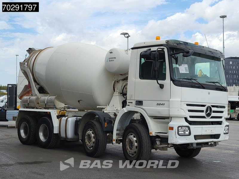 Mercedes-Benz Actros 3241 8X4 Retarder 9m3 Stetter Steelsuspension 3-Pedals Euro 4 - Betonmixer: afbeelding 3 Mercedes-Benz Actros 3241 8X4 Retarder 9m3 Stetter Steelsuspension 3-Pedals Euro 4 - Betonmixer: afbeelding 3