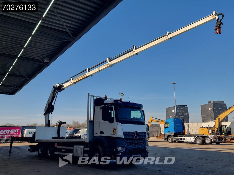 Mercedes-Benz Arocs 2636 6X4 HIAB X-HIDUO 188 ES-S Crane Kran Big axle Euro 6 - Vrachtwagen met open laadbak, Kraanwagen: afbeelding 3 Mercedes-Benz Arocs 2636 6X4 HIAB X-HIDUO 188 ES-S Crane Kran Big axle Euro 6 - Vrachtwagen met open laadbak, Kraanwagen: afbeelding 3