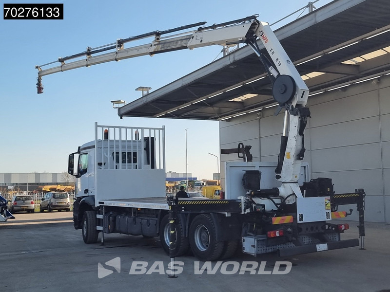 Mercedes-Benz Arocs 2636 6X4 HIAB X-HIDUO 188 ES-S Crane Kran Big axle Euro 6 - Vrachtwagen met open laadbak, Kraanwagen: afbeelding 2 Mercedes-Benz Arocs 2636 6X4 HIAB X-HIDUO 188 ES-S Crane Kran Big axle Euro 6 - Vrachtwagen met open laadbak, Kraanwagen: afbeelding 2