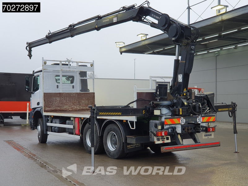 Mercedes-Benz Arocs 2636 6X4 Hiab 144 E-3 Hipro Kran Crane Remote Full Steel Euro 6 - Vrachtwagen met open laadbak: afbeelding 3 Mercedes-Benz Arocs 2636 6X4 Hiab 144 E-3 Hipro Kran Crane Remote Full Steel Euro 6 - Vrachtwagen met open laadbak: afbeelding 3