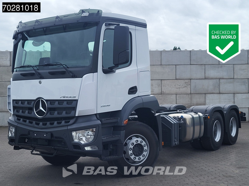 Mercedes-Benz Arocs 2636 6X4 NEW Steelsuspension chassis Flywheel PTO Big-Axle Automatic Euro 6 - Chassis vrachtwagen: afbeelding 1 Mercedes-Benz Arocs 2636 6X4 NEW Steelsuspension chassis Flywheel PTO Big-Axle Automatic Euro 6 - Chassis vrachtwagen: afbeelding 1
