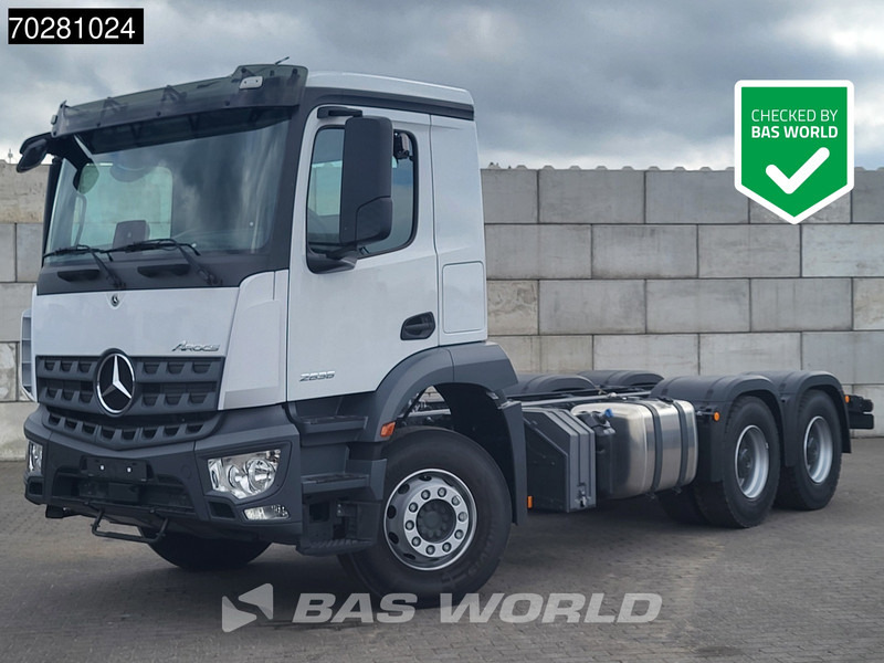 Mercedes-Benz Arocs 2636 6X4 NEW chassis Flywheel PTO Big-Axle Automatic Steelsuspension Euro 6 - Chassis vrachtwagen: afbeelding 1 Mercedes-Benz Arocs 2636 6X4 NEW chassis Flywheel PTO Big-Axle Automatic Steelsuspension Euro 6 - Chassis vrachtwagen: afbeelding 1