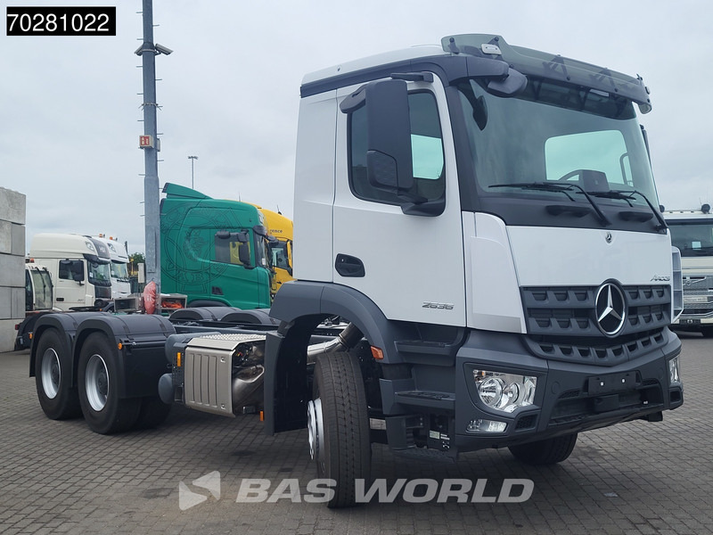 Mercedes-Benz Arocs 2636 6X4 NEW chassis Flywheel PTO Big-Axle Automatic Steelsuspension Euro 6 - Chassis vrachtwagen: afbeelding 3 Mercedes-Benz Arocs 2636 6X4 NEW chassis Flywheel PTO Big-Axle Automatic Steelsuspension Euro 6 - Chassis vrachtwagen: afbeelding 3