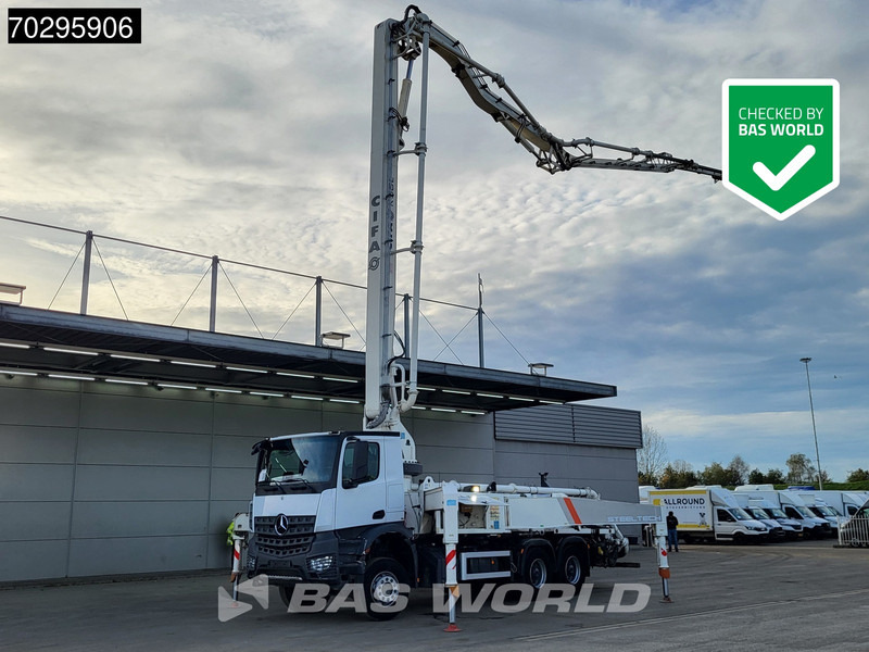 Mercedes-Benz Arocs 2640 6X4 36mtr CIFA K36L-HP168EC 4 arm Automatic Big-Axle Steelsuspension Euro 6 - Betonpomp: afbeelding 1 Mercedes-Benz Arocs 2640 6X4 36mtr CIFA K36L-HP168EC 4 arm Automatic Big-Axle Steelsuspension Euro 6 - Betonpomp: afbeelding 1