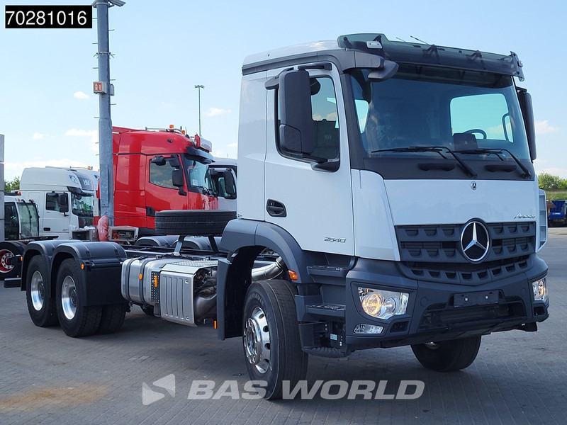 Mercedes-Benz Arocs 2640 6X4 NEW chassis Steel suspension Big-Axle Alcoa Automatic Euro 6 - Chassis vrachtwagen: afbeelding 3 Mercedes-Benz Arocs 2640 6X4 NEW chassis Steel suspension Big-Axle Alcoa Automatic Euro 6 - Chassis vrachtwagen: afbeelding 3