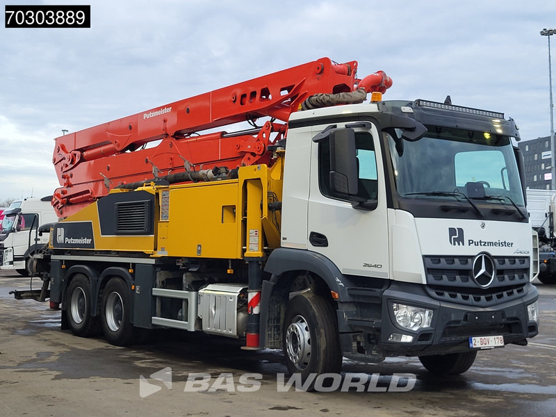 Betonpomp Mercedes-Benz Arocs 2640 Arocs 6X4 Belgium Truck Putzmeister 36mtrs Concrete Pump Euro 6: afbeelding 9 Betonpomp Mercedes-Benz Arocs 2640 Arocs 6X4 Belgium Truck Putzmeister 36mtrs Concrete Pump Euro 6: afbeelding 9