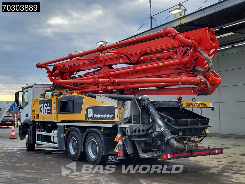 Betonpomp Mercedes-Benz Arocs 2640 Arocs 6X4 Belgium Truck Putzmeister 36mtrs Concrete Pump Euro 6: afbeelding 8 Betonpomp Mercedes-Benz Arocs 2640 Arocs 6X4 Belgium Truck Putzmeister 36mtrs Concrete Pump Euro 6: afbeelding 8